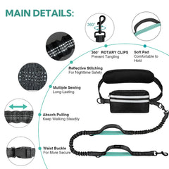 Yicostar double-handle leash offers safer, adjustable crowd control