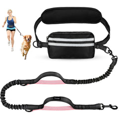 Yicostar hands-free leash with waist belt for secure daily walks