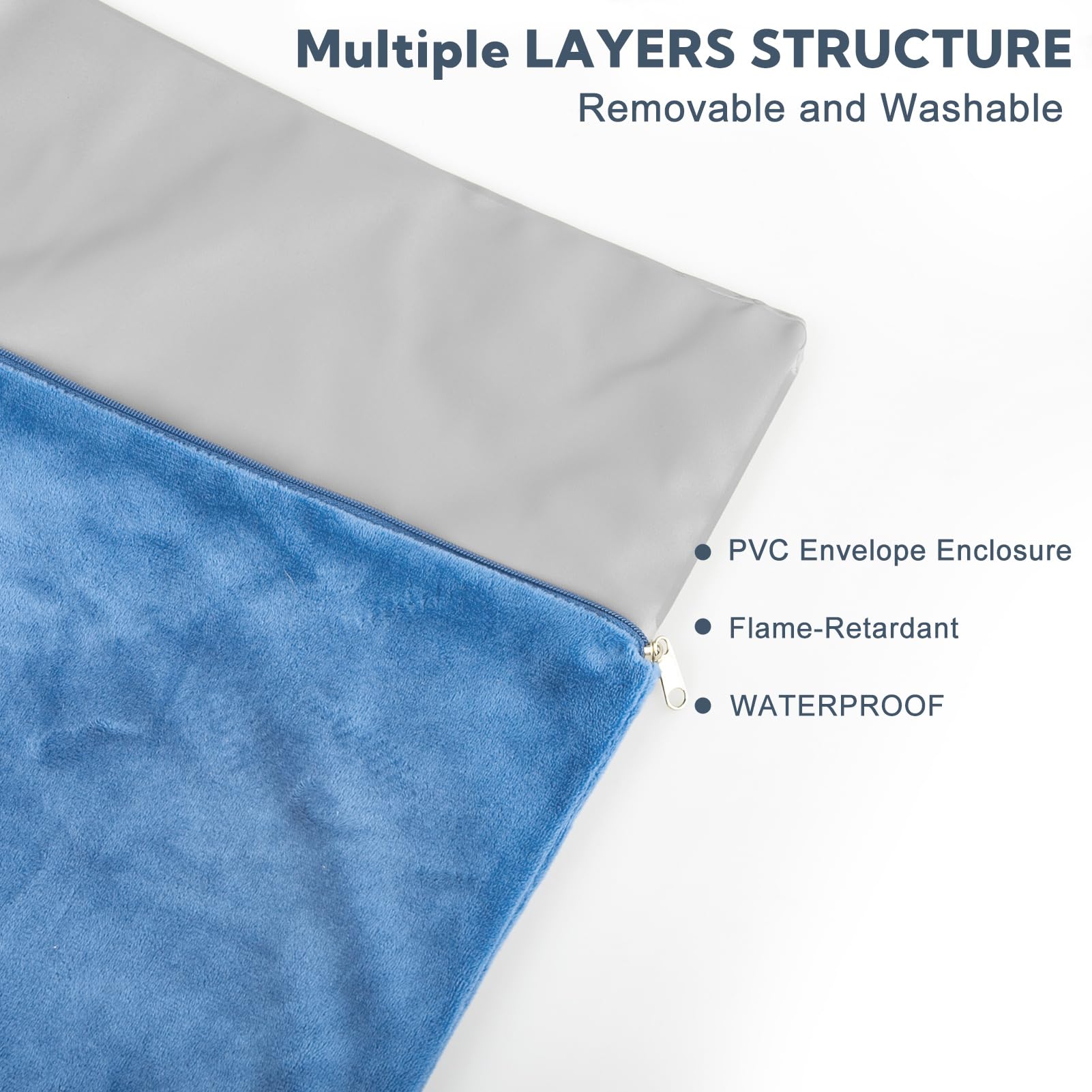 Yicostar washable crystal velvet cover for quick cleaning after naps