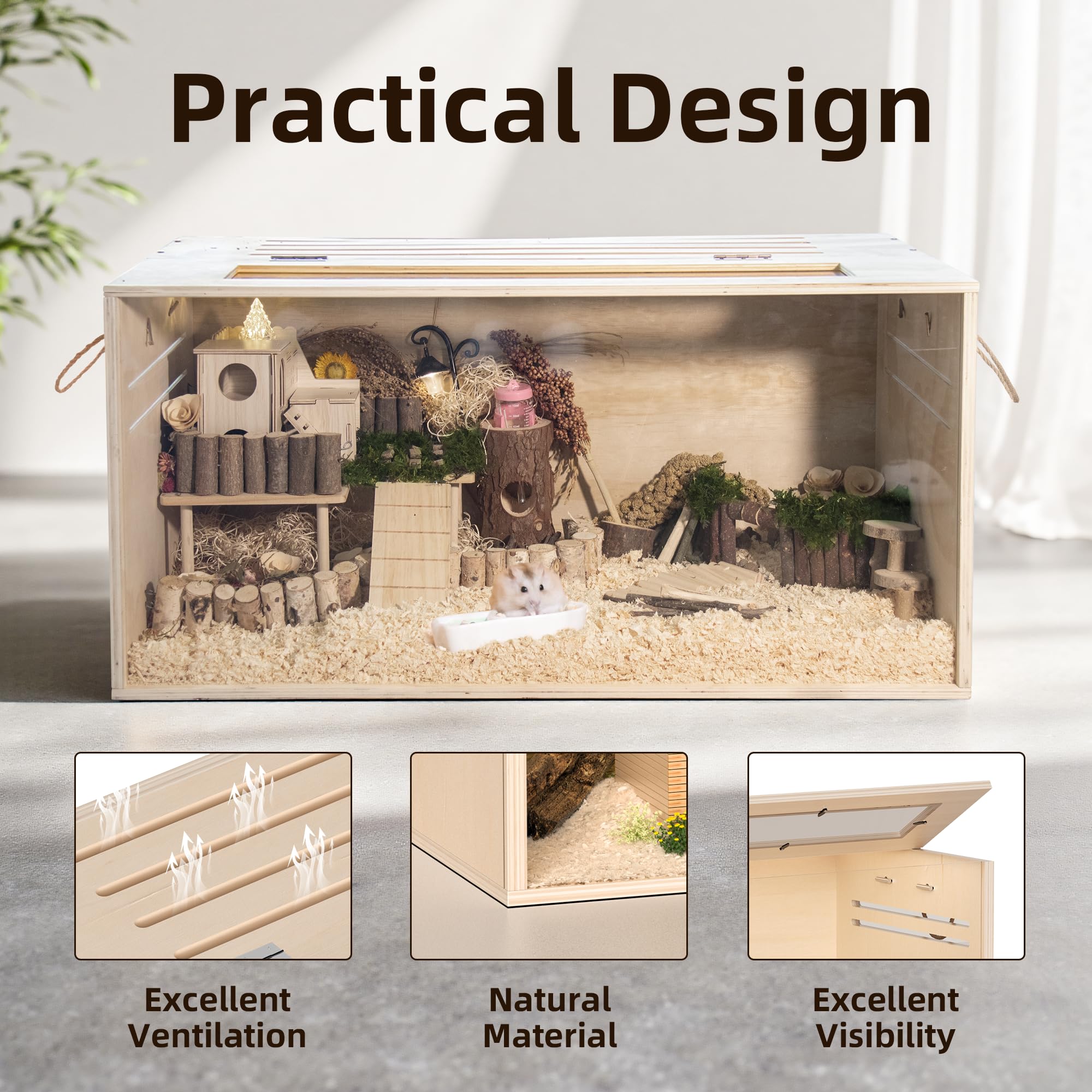 YIDAXIS Pine durable poplar wood coating resists wear and tear.