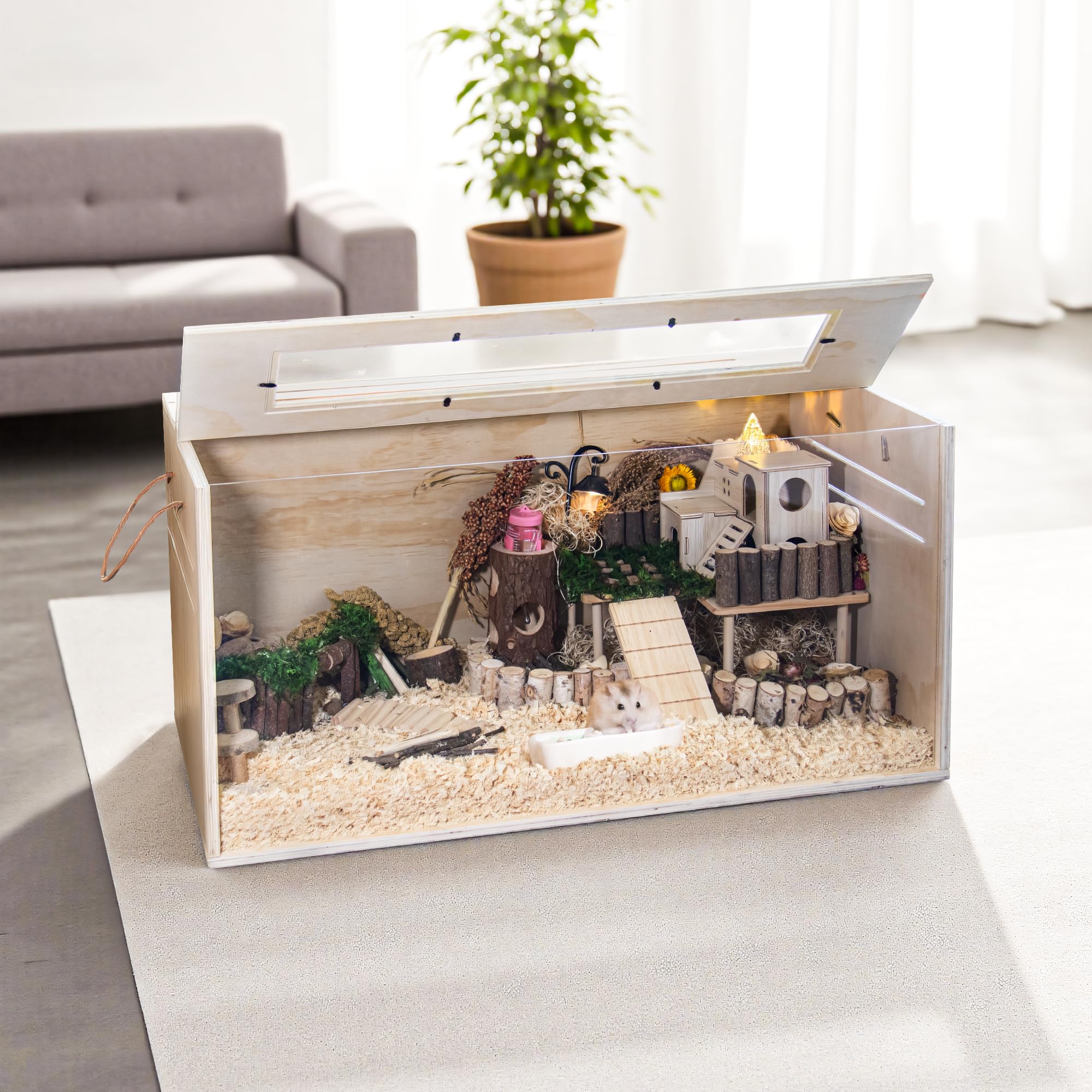 YIDAXIS Pine ventilation-odour control promotes fresh living space.