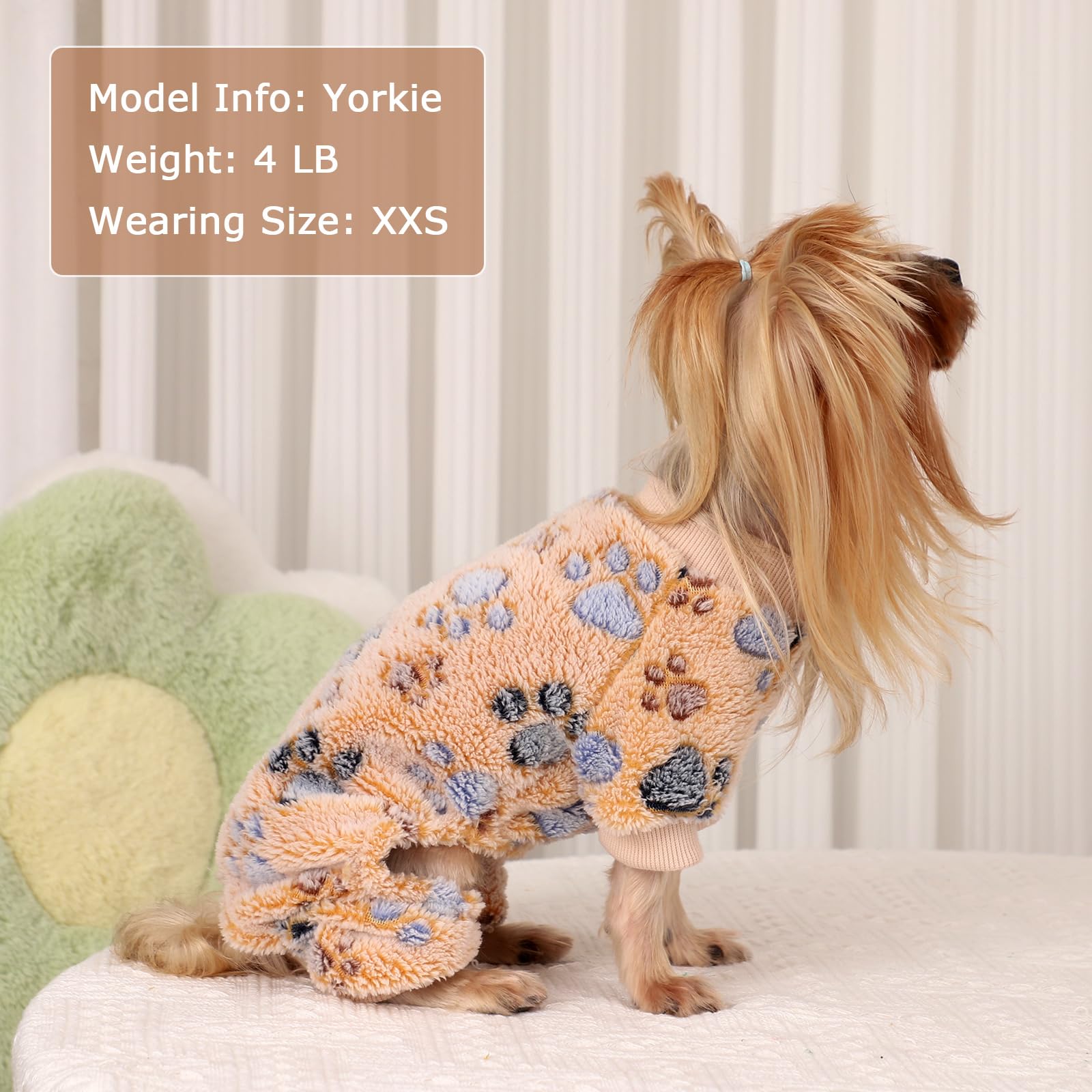 Yikeyo dog sweaters elastic-waist closeup highlights easy on/off for busy owners.