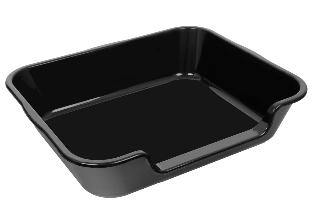 Ying Tutu easy-clean litter box interior with smooth surface for quick cleaning