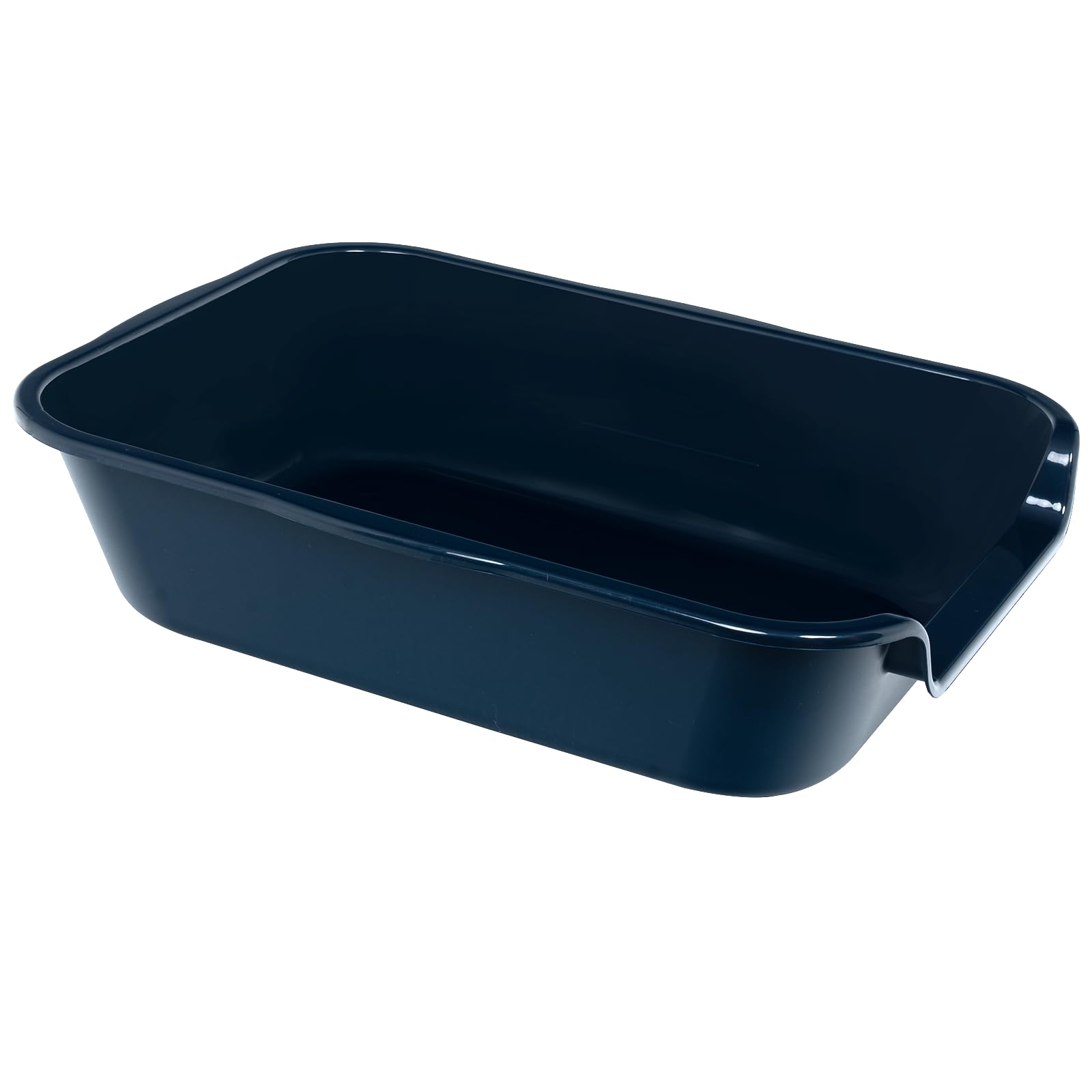 Ying Tutu easy-clean litter tray features a smooth interior for quick maintenance.