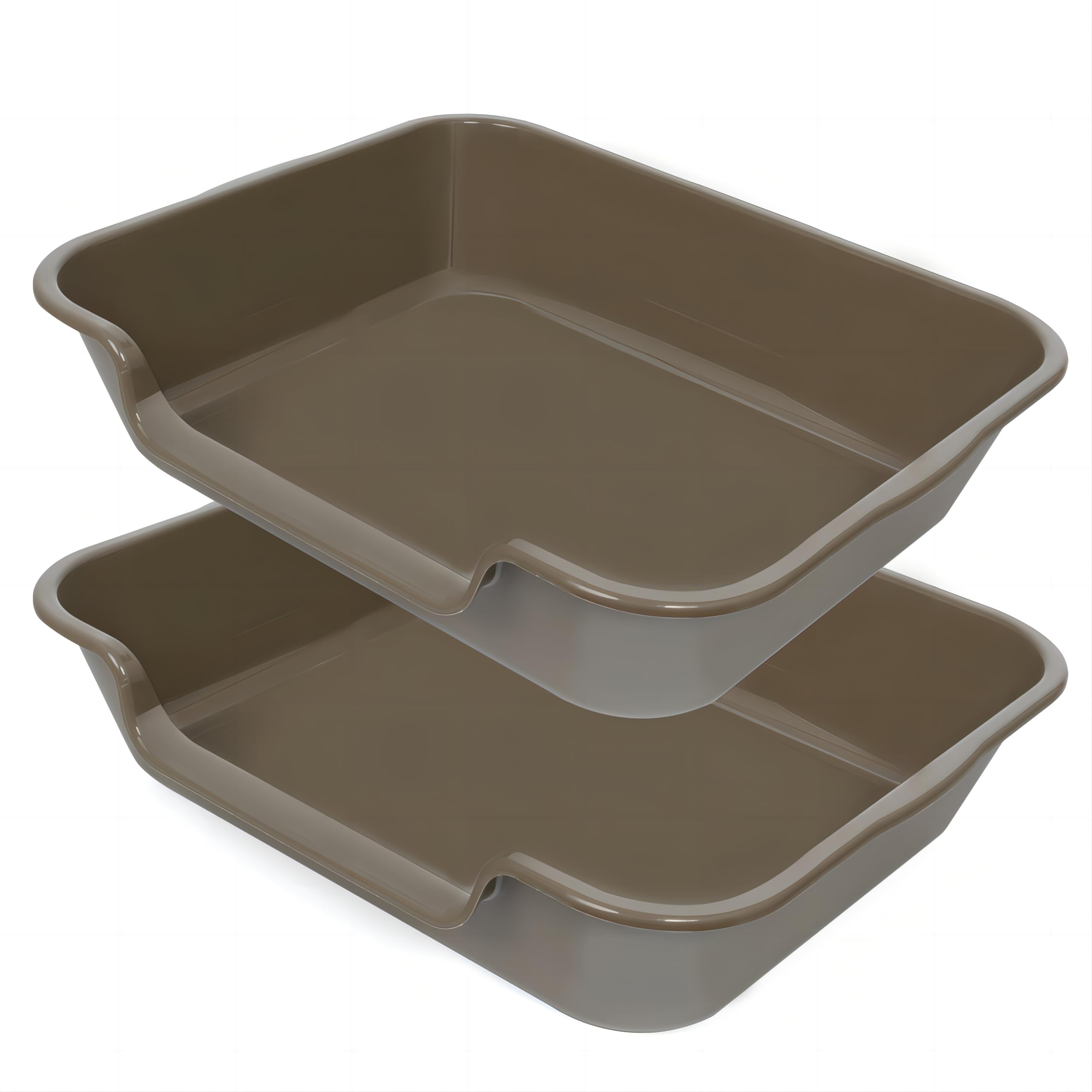 Ying Tutu extra-large litter box 24x20 provides space for big cats and multi-cat households.