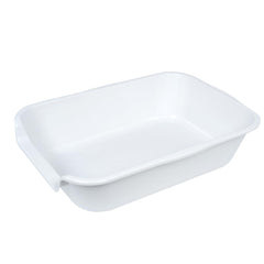 Ying Tutu extra large litter box front view shows roomy interior for big cats