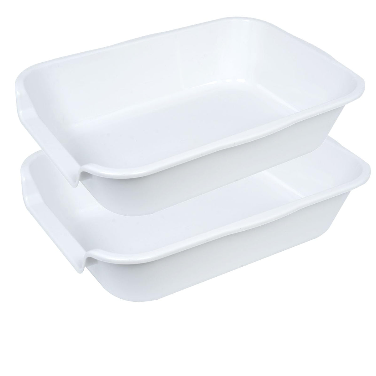 Ying Tutu extra large litter box top view highlights spacious interior for big cats and multi-pet setups.