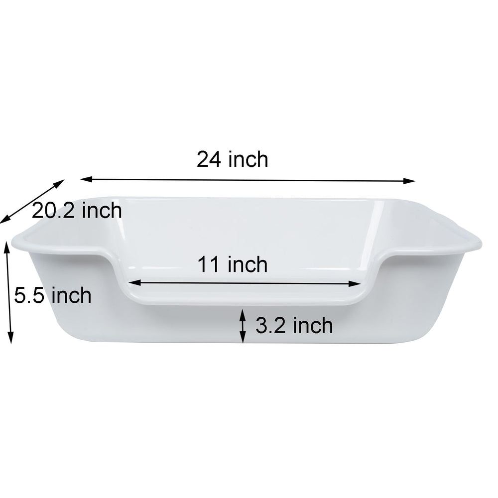 Ying Tutu frosted-exterior modern design on a sleek litter box