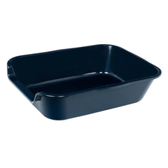 Ying Tutu low-entry litter box aids easy access for seniors and kittens.