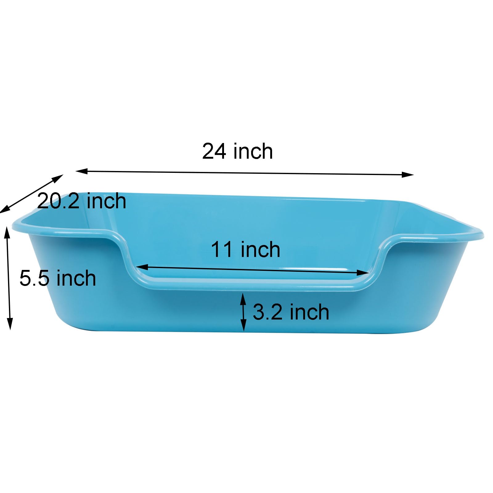 Ying Tutu multi-cat friendly litter box gray supports households with several felines