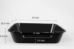 Ying Tutu spacious interior is ideal for multi-cat households sharing one tray.