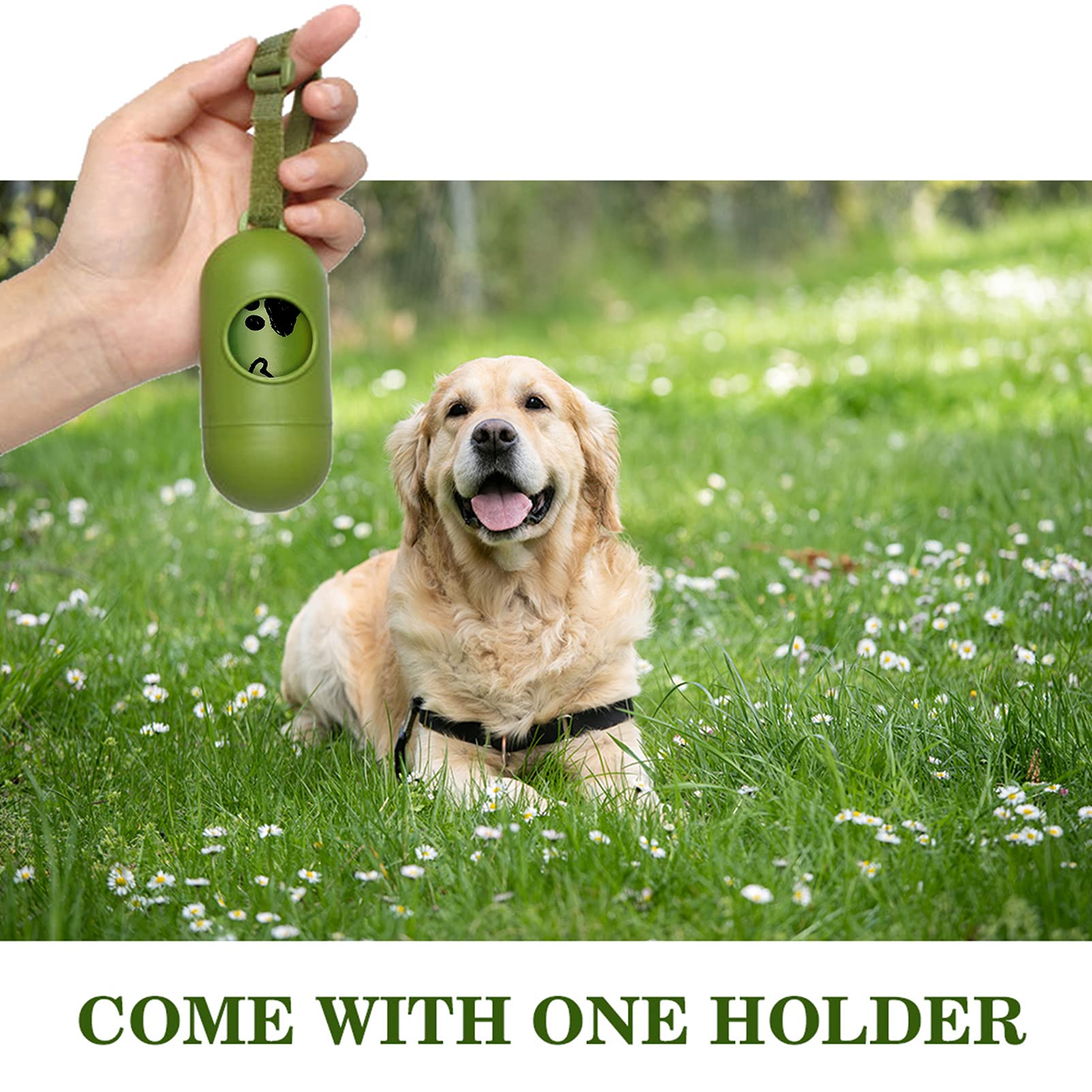 Yingdelai fresh-scented poop bags help control odors during walks.