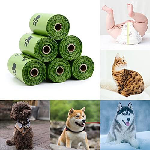 Yingdelai large 13.5x9 unscented poop bags for bigger messes