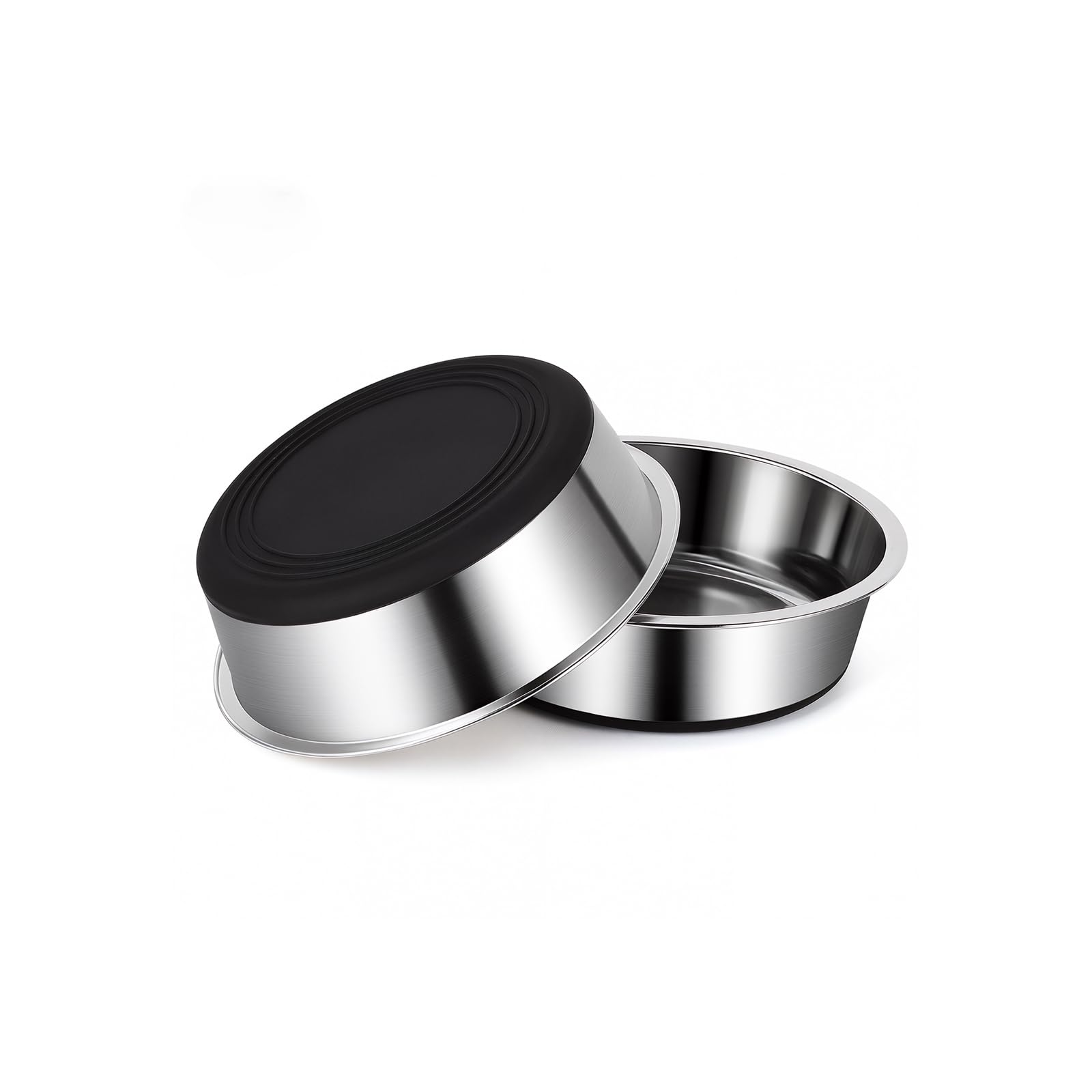 YINGFAN stainless steel dog bowl close-up—durable feeding for dogs
