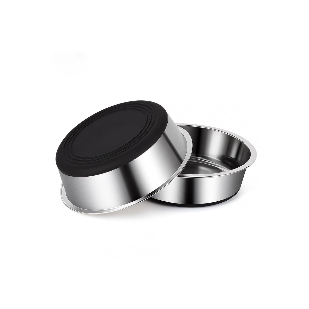 YINGFAN stainless steel dog bowl close-up—durable feeding for dogs