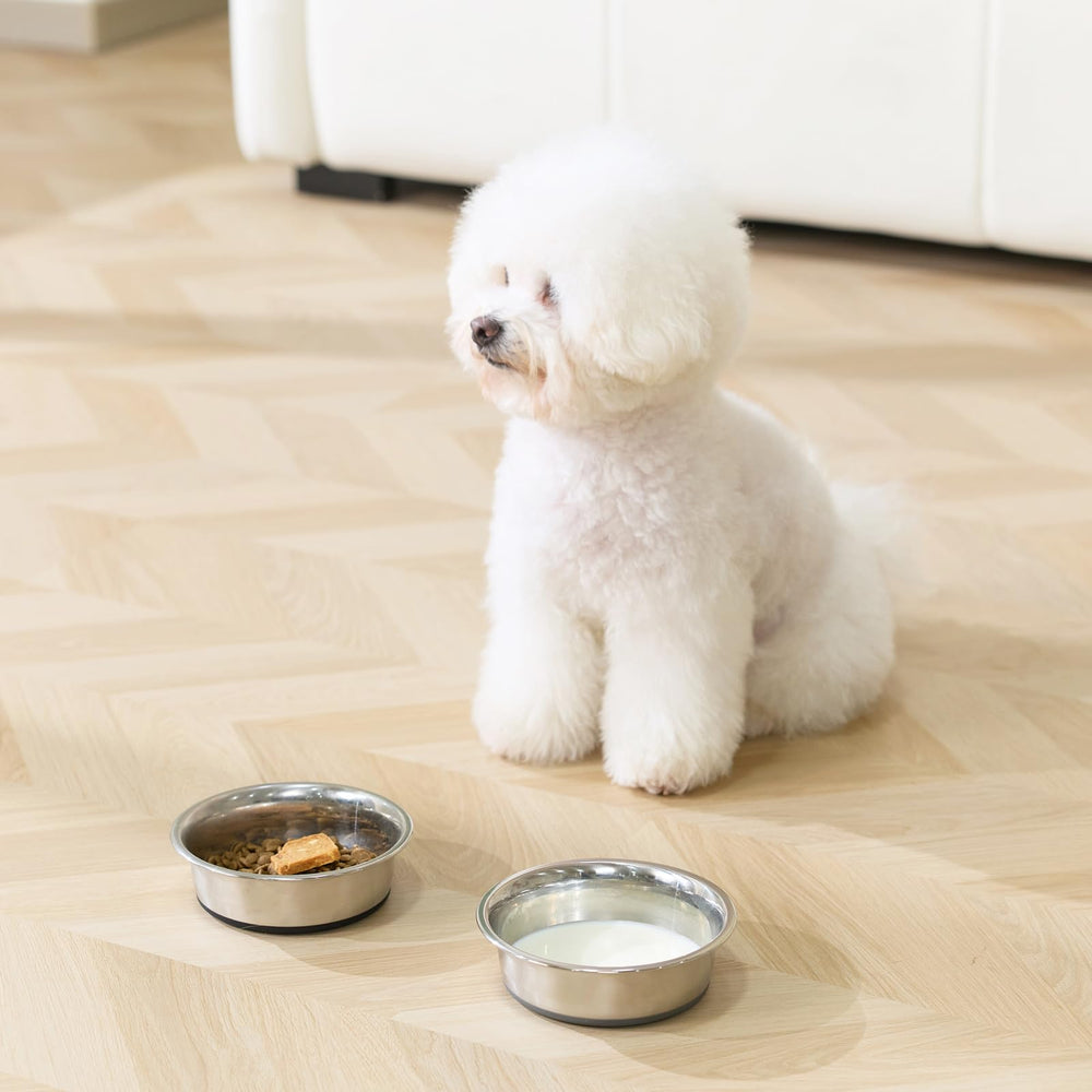 YINGFAN easy-clean stainless steel dog bowls with no food residue