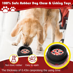 Yipetor 3In1 toy with licking molds for steady, soothing licking activity.