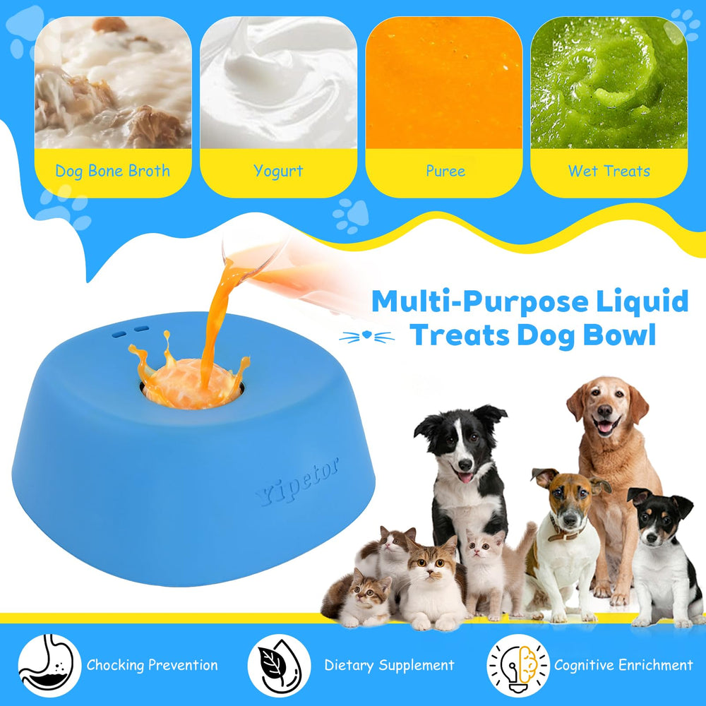 Yipetor anti-slip silicone base keeps the bowl in place during feeding