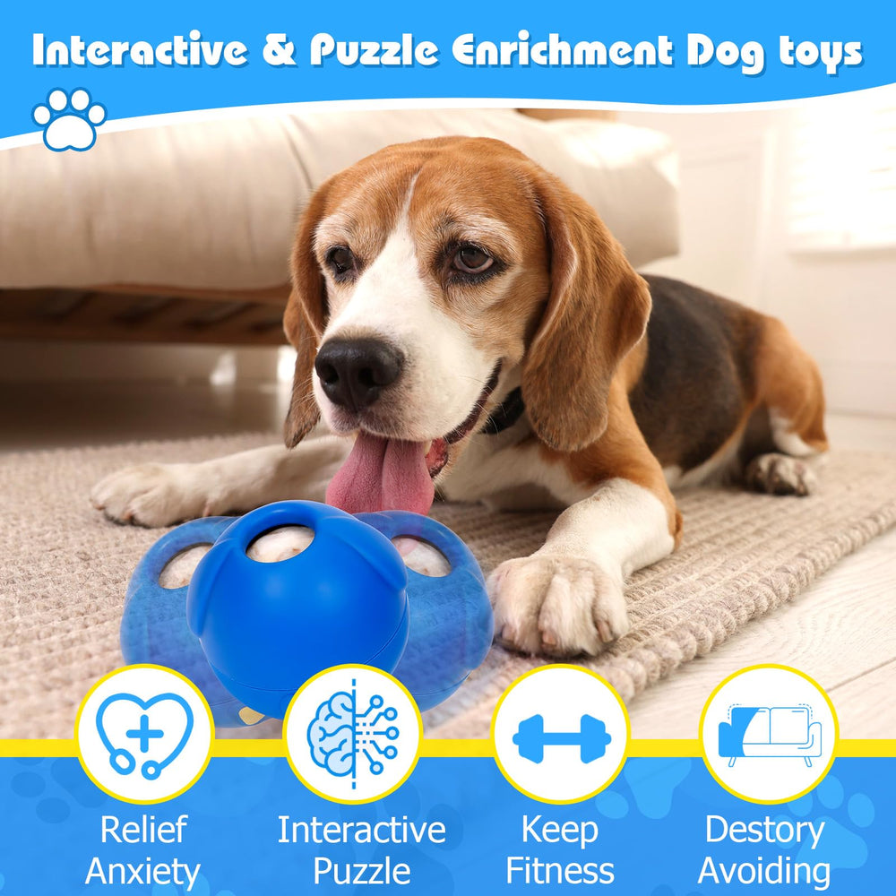 Yipetor durable natural rubber withstands aggressive chewers