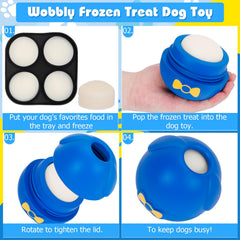 Yipetor freezer-cap feature enhances slow feeding and enrichment