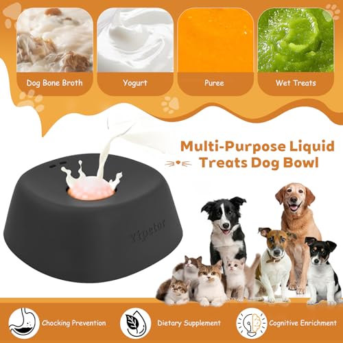 Yipetor yogurt lick toy supports slow licking and hydration during snack time