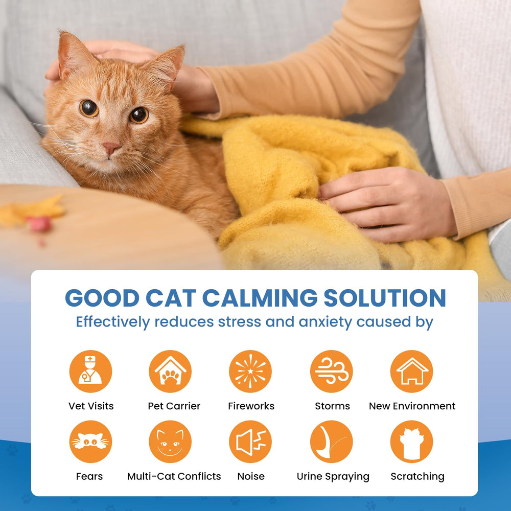 Yirr cat calming diffuser rotatable head enables flexible placement.