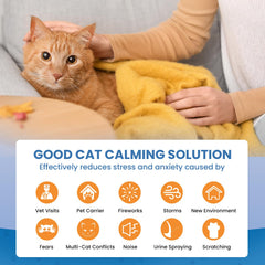Yirr cat calming diffuser rotatable head enables flexible placement.