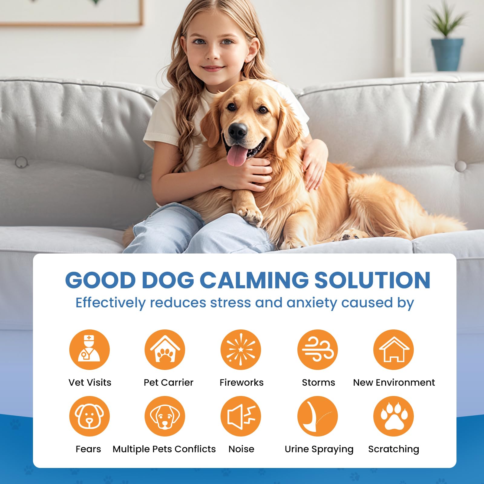Yirr dog calming diffuser rotatable head enables optimal placement