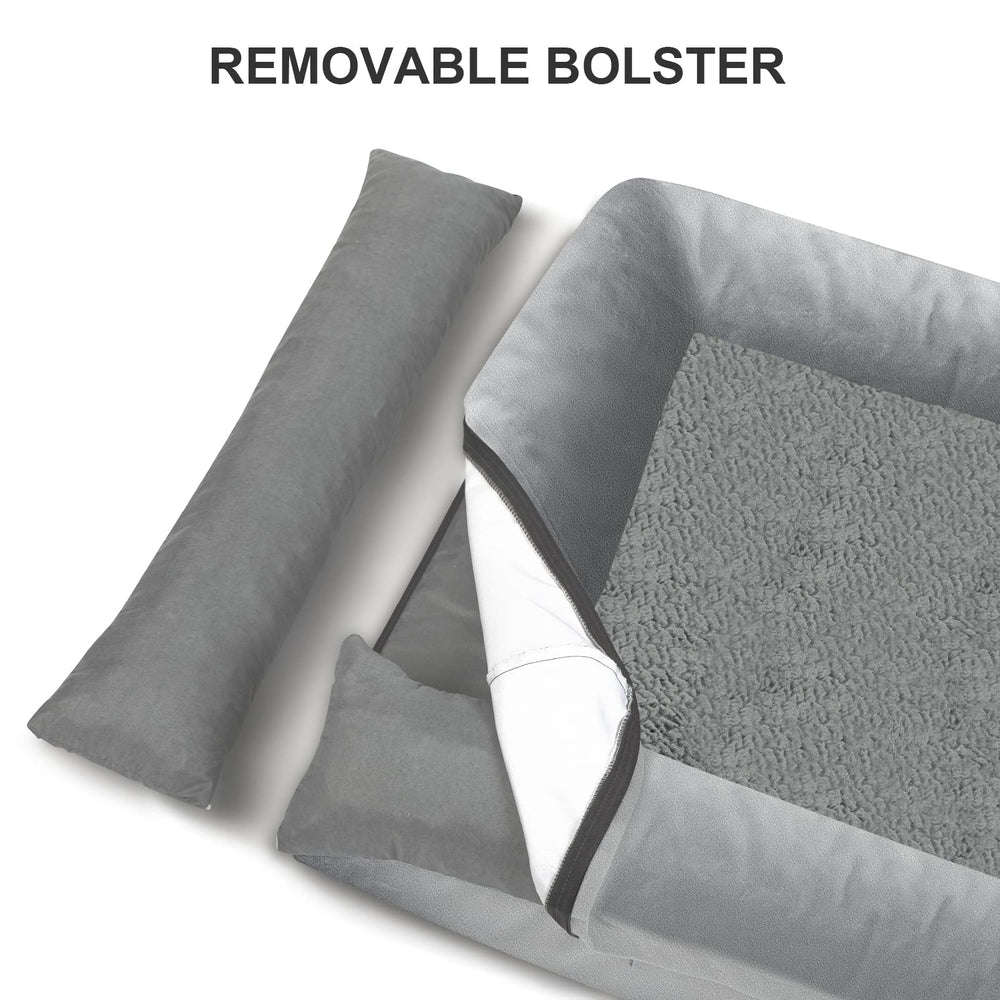 Yiruka Waterproof Non-Slip Bottom helps keep the bed in place on slick floors