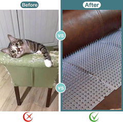 Yiteshi scat mat transparent view blends with decor while keeping pets away