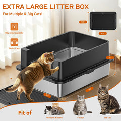 YIZFERN high-sides 14-inch image shows reduced spills and litter scatter