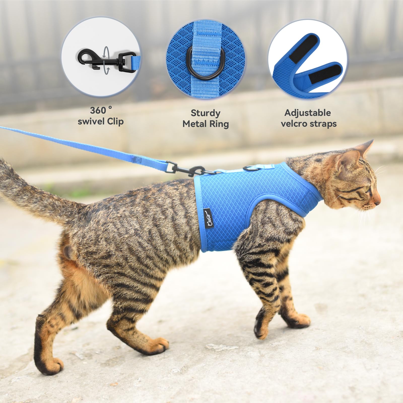 YIZHI MIAOW breathable mesh fabric detail emphasizes cooling weave during warm walks.