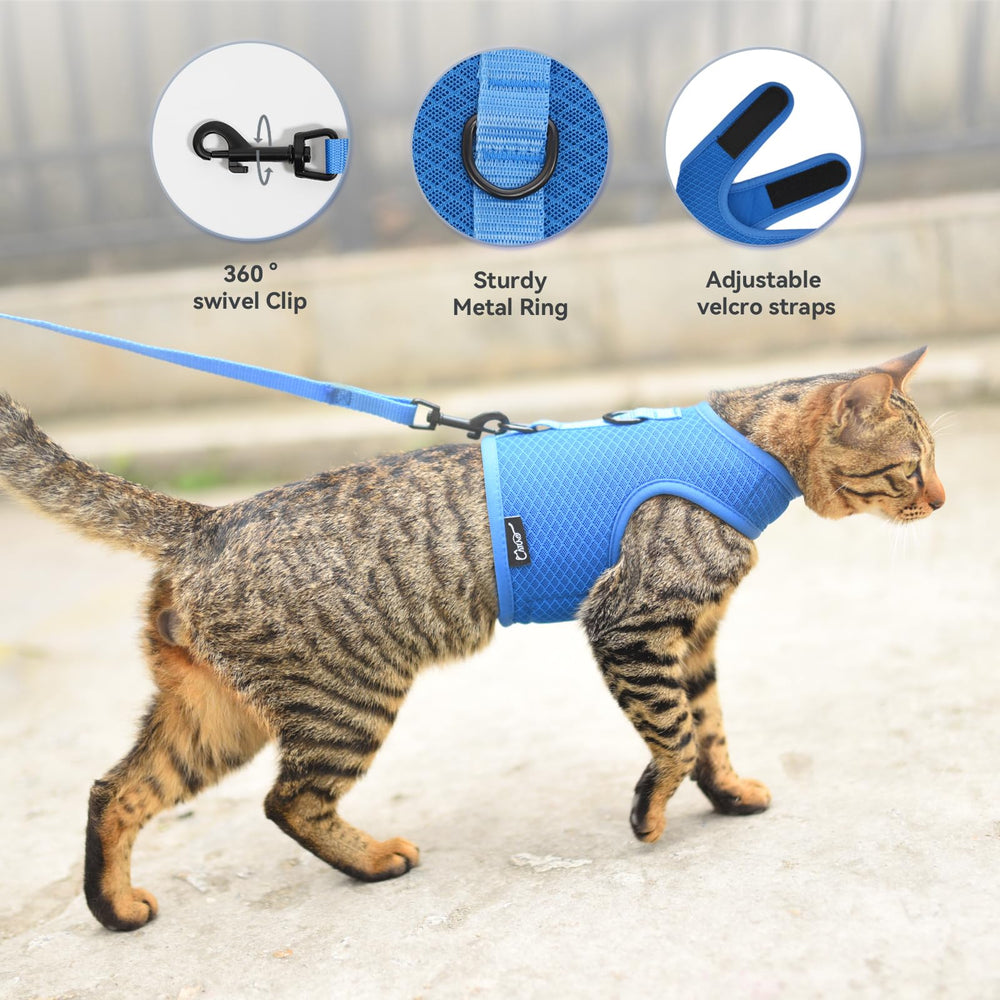 YIZHI MIAOW breathable mesh fabric detail emphasizes cooling weave during warm walks.