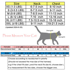YIZHI MIAOW cat leash medium side view enabling secure leash training and controlled walks