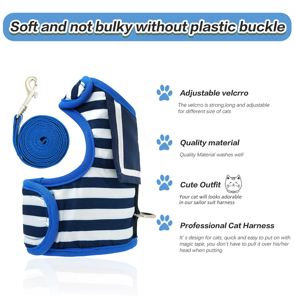 Yizhi Miaow cat-leash-training-leash shows training tool for indoor practice sessions.