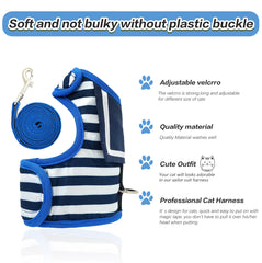 Yizhi Miaow cat-leash-training-leash shows training tool for indoor practice sessions.
