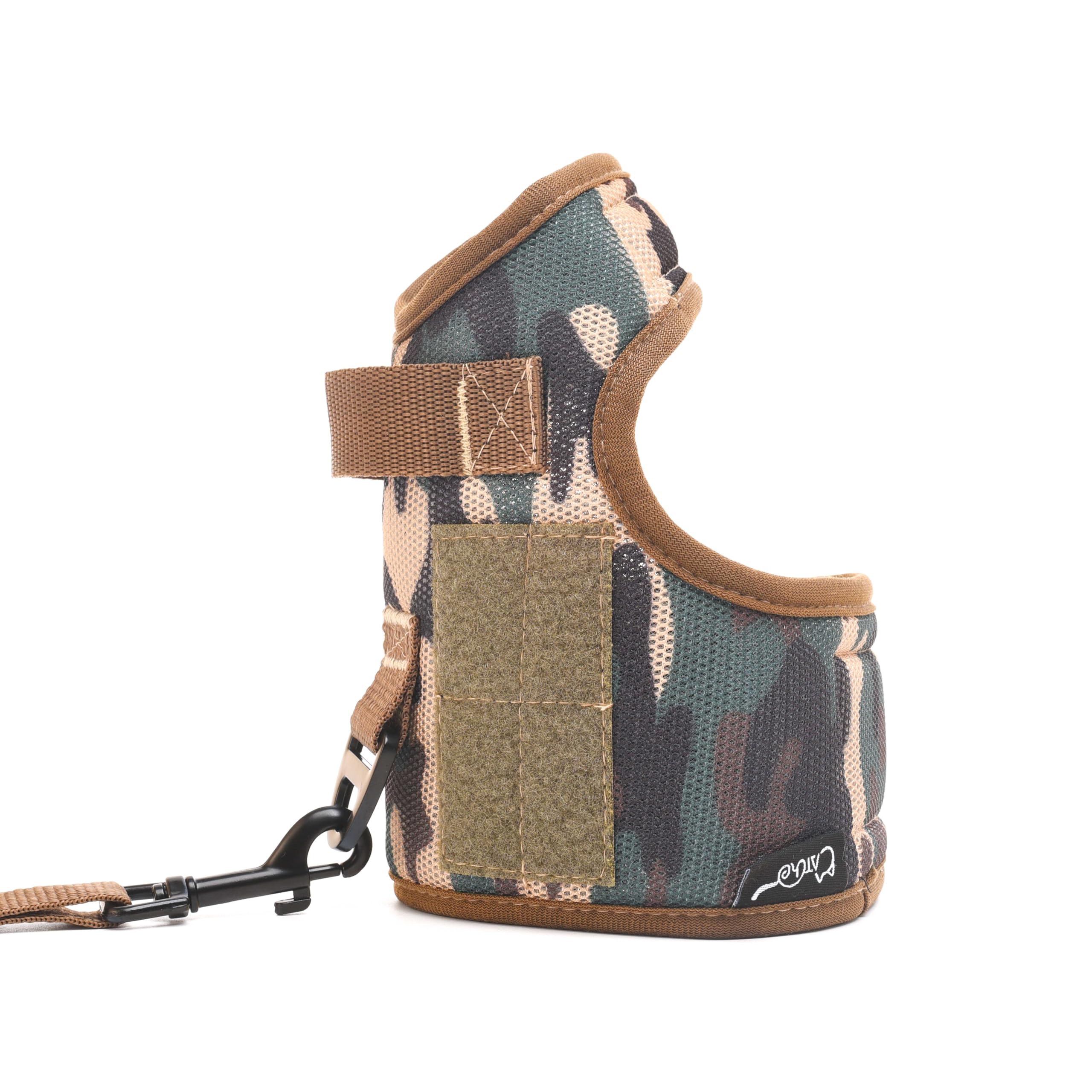 YIZHI MIAOW lightweight skin-friendly harness minimizes bulk on cats