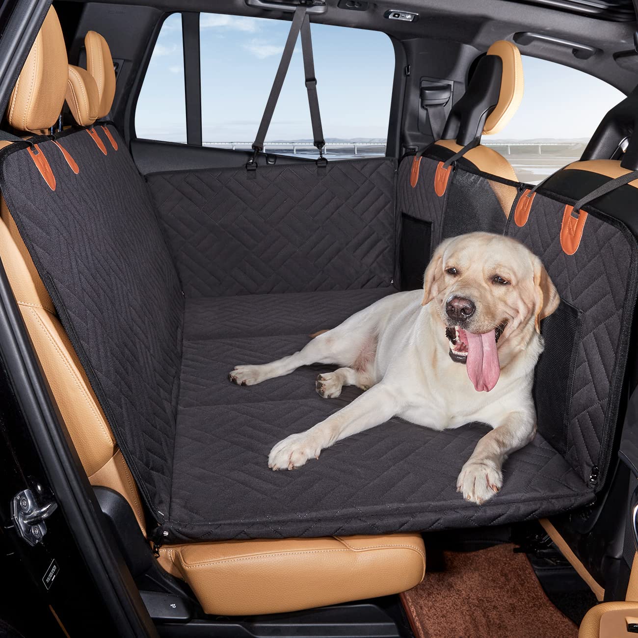 YJGF car bed ambience shows comfortable road-ready space.