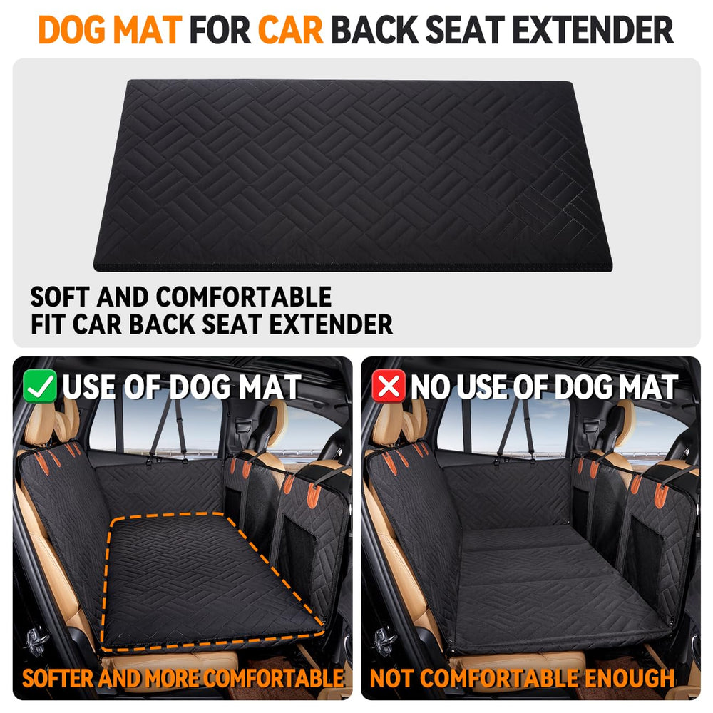 YJGF dog mat waterproof fabric close-up highlights durable, easy-clean surface