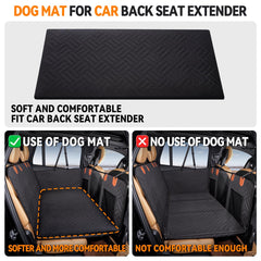 YJGF dog mat waterproof fabric close-up highlights durable, easy-clean surface