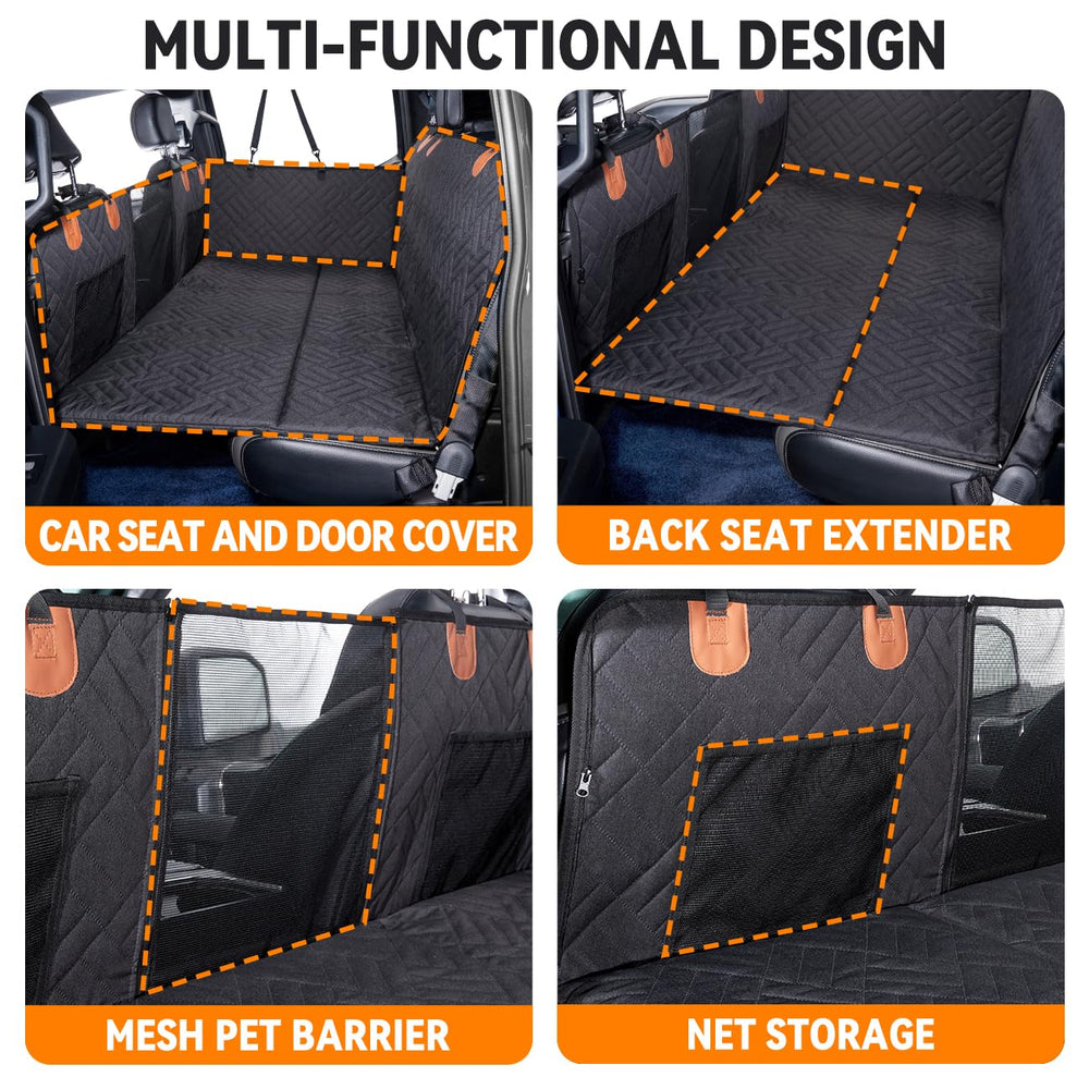 YJGF dog seat cover full-size truck fit reliable protection for interiors.