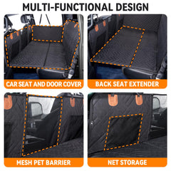 YJGF dog seat cover full-size truck fit reliable protection for interiors.