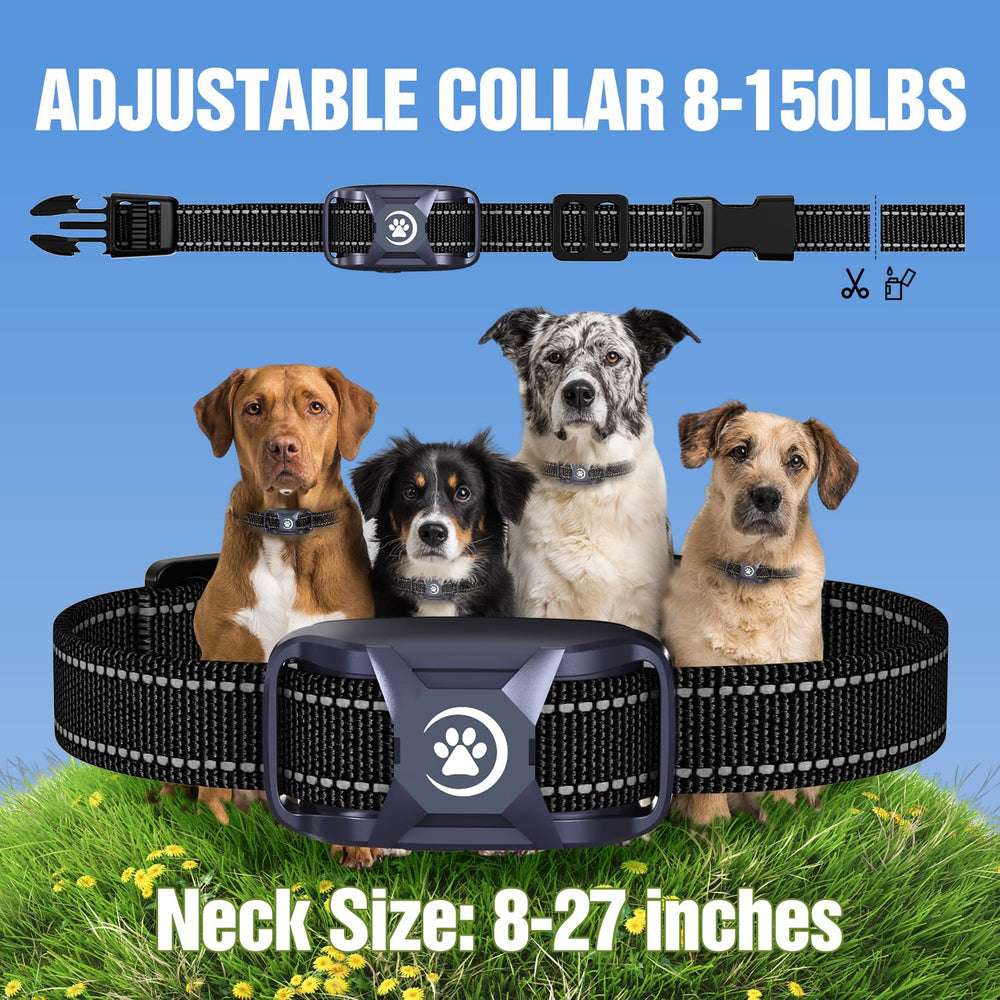 YJWFHPU dog shock collar remote buttons and LCD enable quick mode changes.