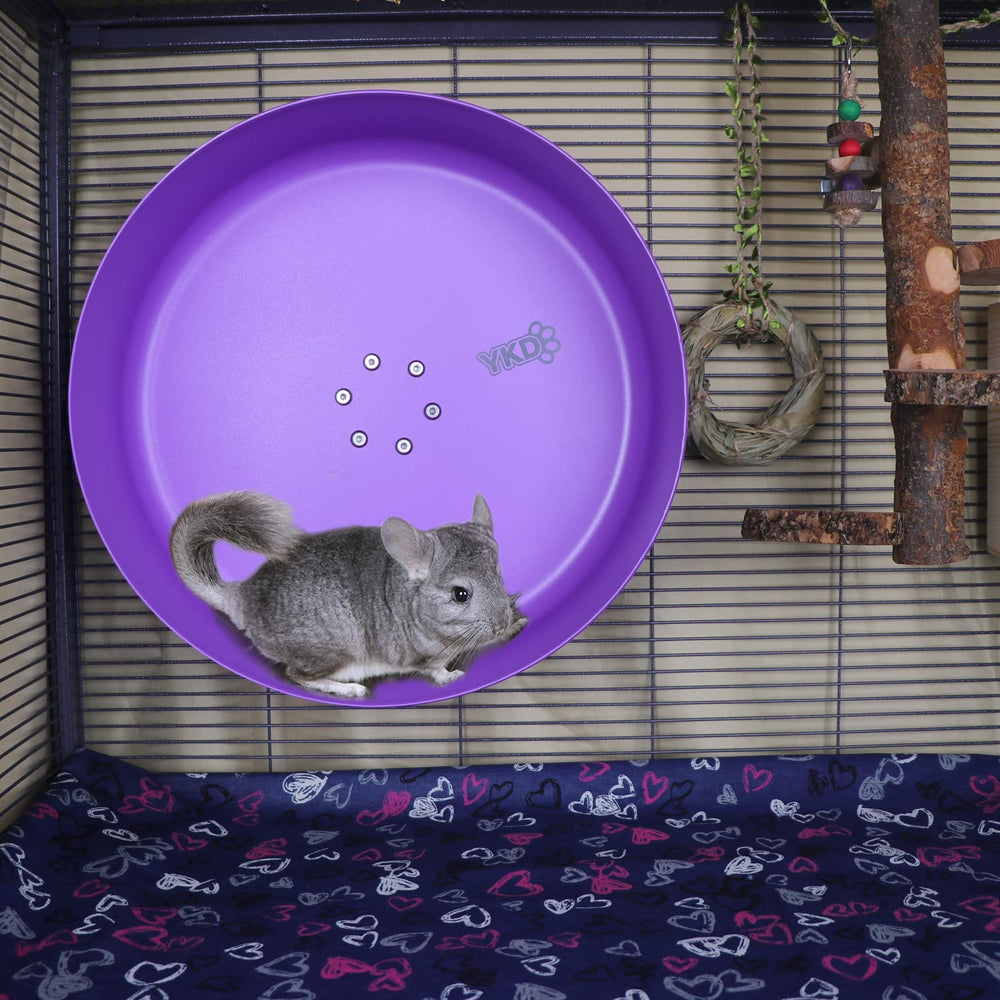 YKD 15-inch silent chinchilla wheel wide running track—less back strain