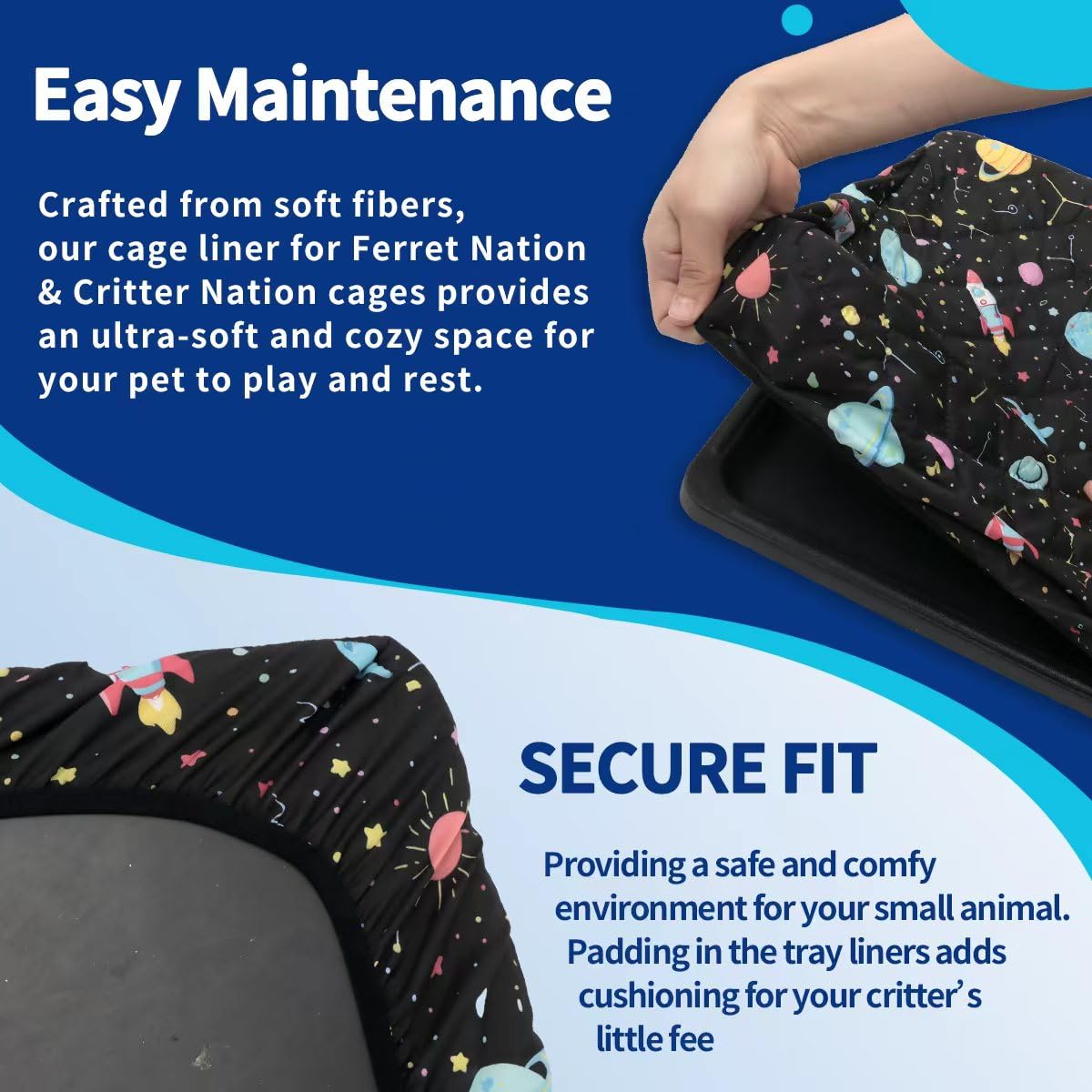 YKD Starry Colors ramp-cover protects ramps for smoother critter transitions