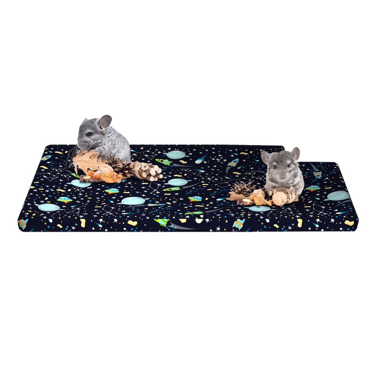 YKD top pan liner in Starry Black for secure fit in Ferret Nation cages.