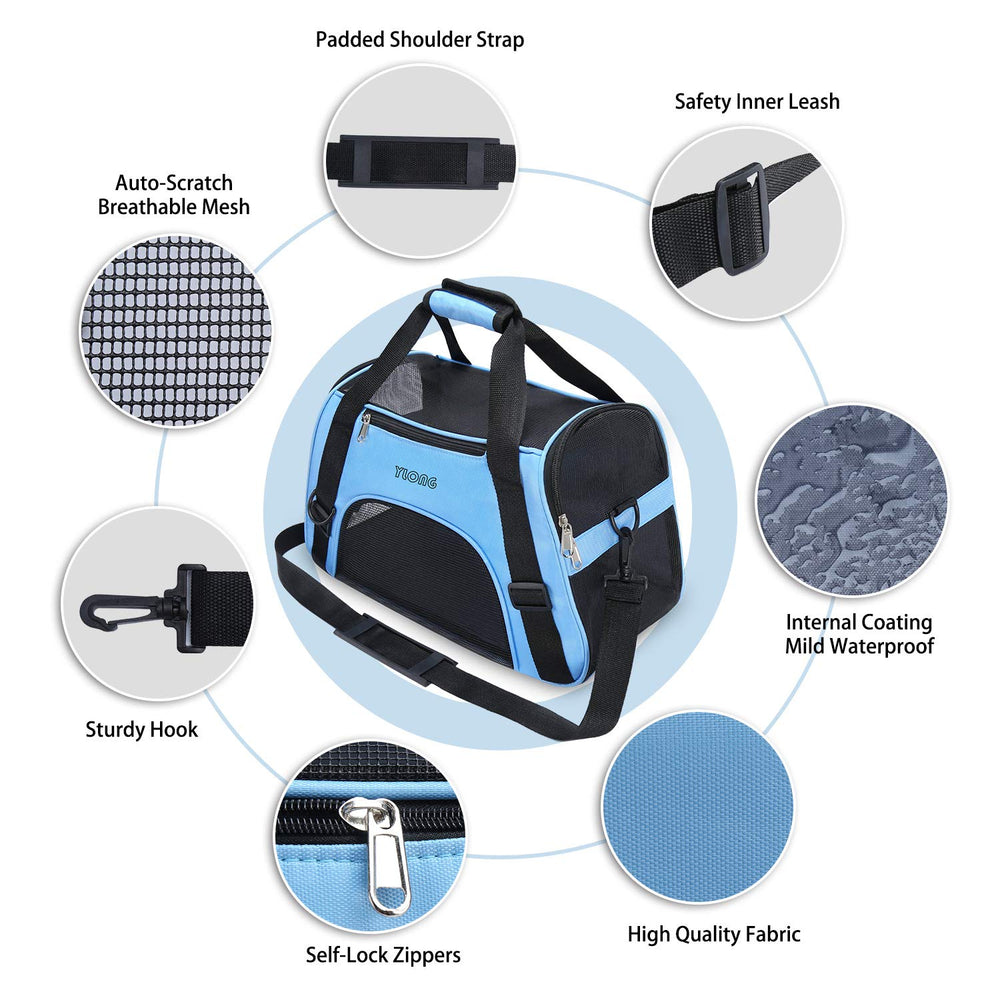 Portador YLONG con malla-reforzada y ventilación-cuatro-lados para mayor durabilidad.