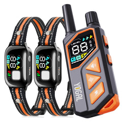 YOGAL 2-in-1 dog collar with remote for versatile training and bark control