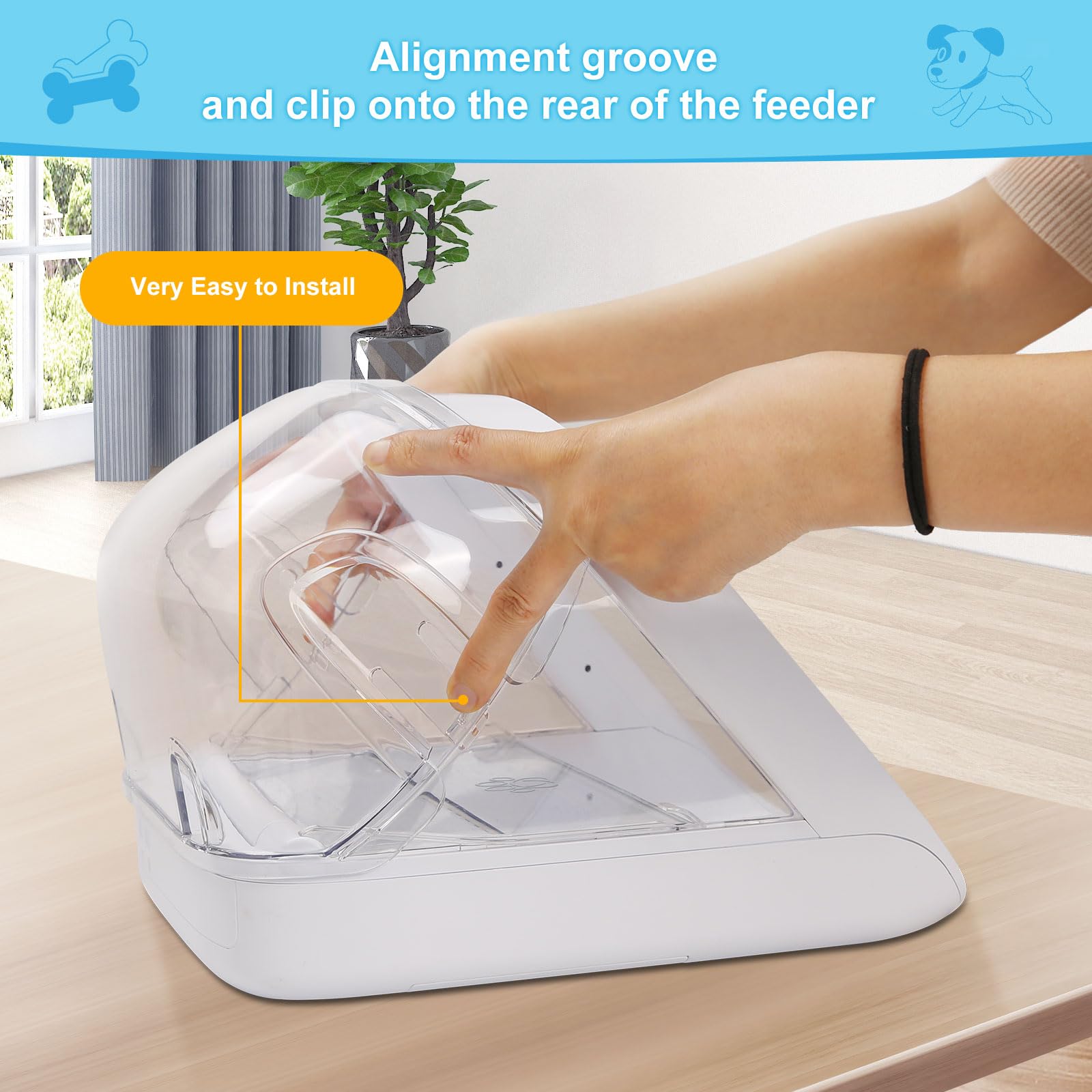YOIHABV premium-pp-material closeup communicates sturdy construction and durability.