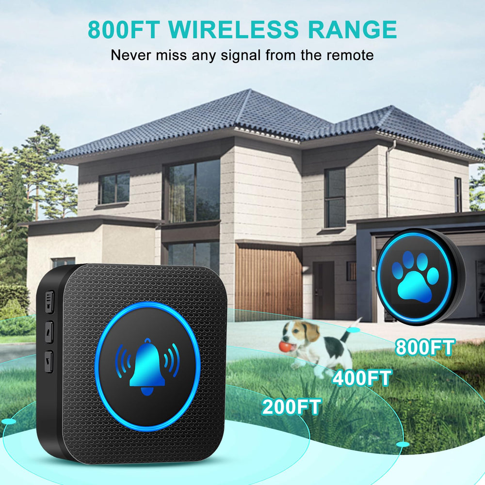 Yoiilifee dog doorbell Velcro installation setup